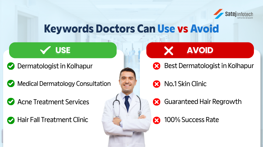 Ethical SEO versus misleading healthcare marketing for doctors