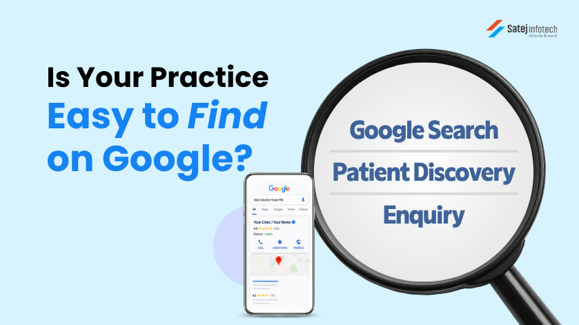 Google visibility check for doctors to improve patient discovery