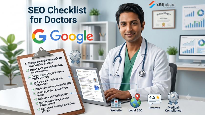 SEO checklist for doctors to grow online ethically