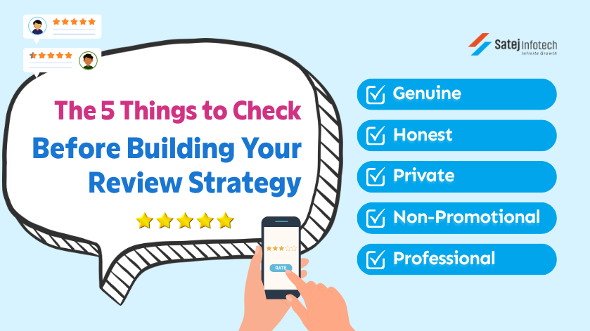 Five point Google review checklist for doctors