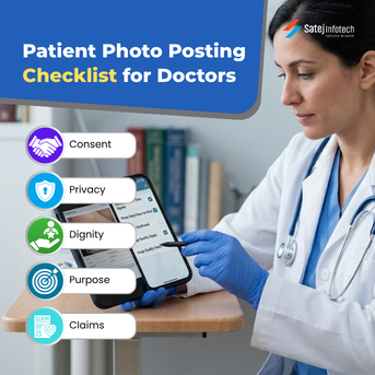 Patient photo posting checklist for doctors and medical practices