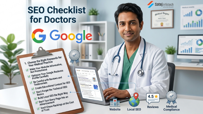 SEO checklist for doctors to grow online ethically