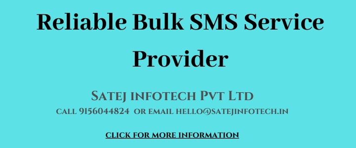 Reliable bulk SMS service provider