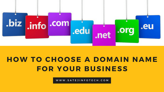 How to choose the correct domain Extension for your business