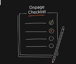 SEO Onpage Checklist 300x250