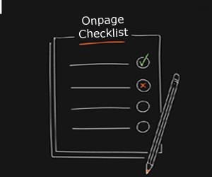 SEO Onpage Checklist 300x250