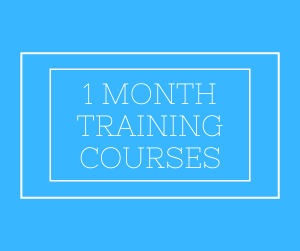 1 month training courses